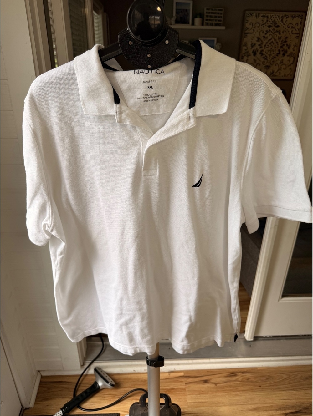 Nautica Classic Fit polo shirt white